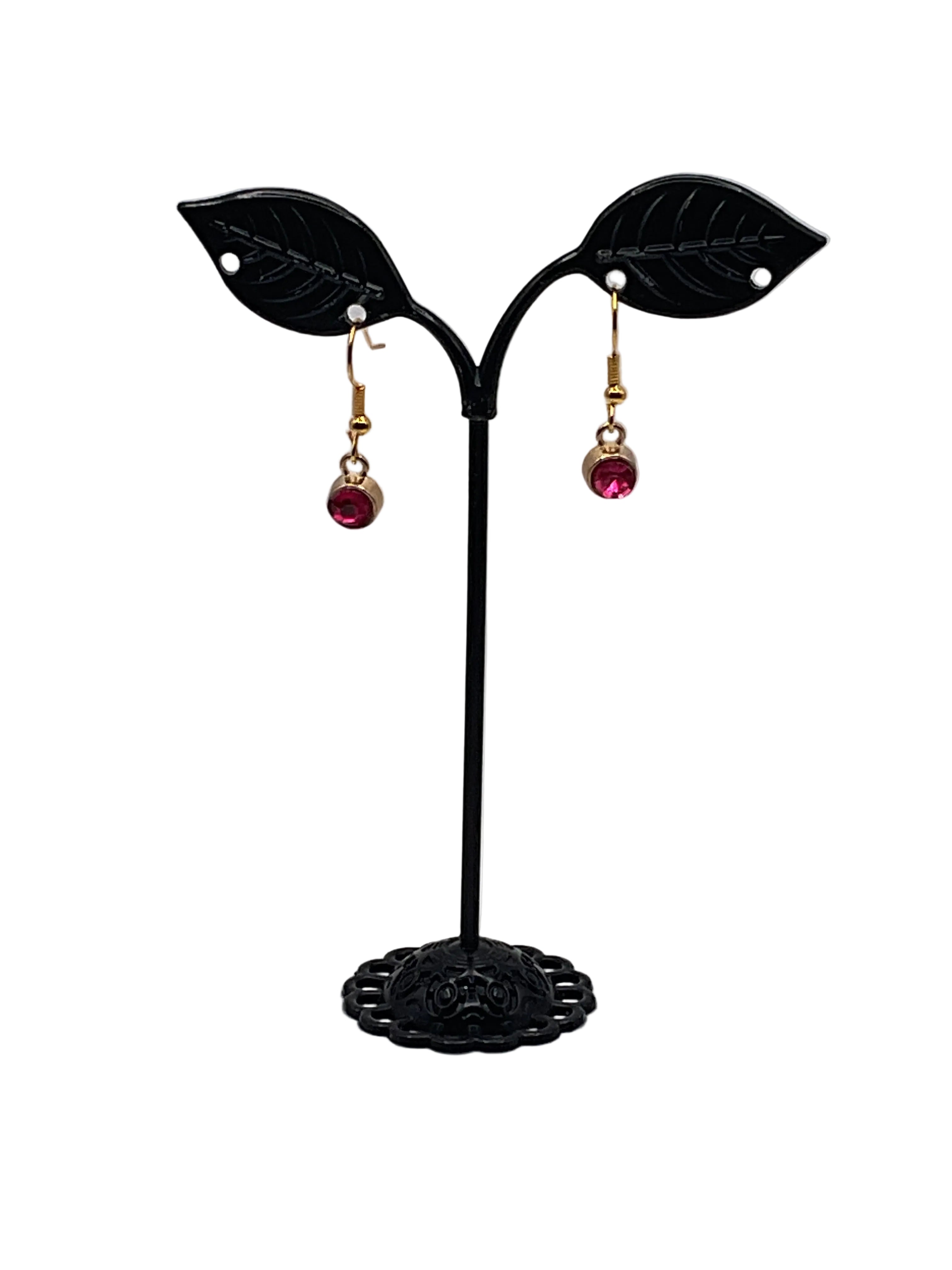 Crystal and Crosses Earrings