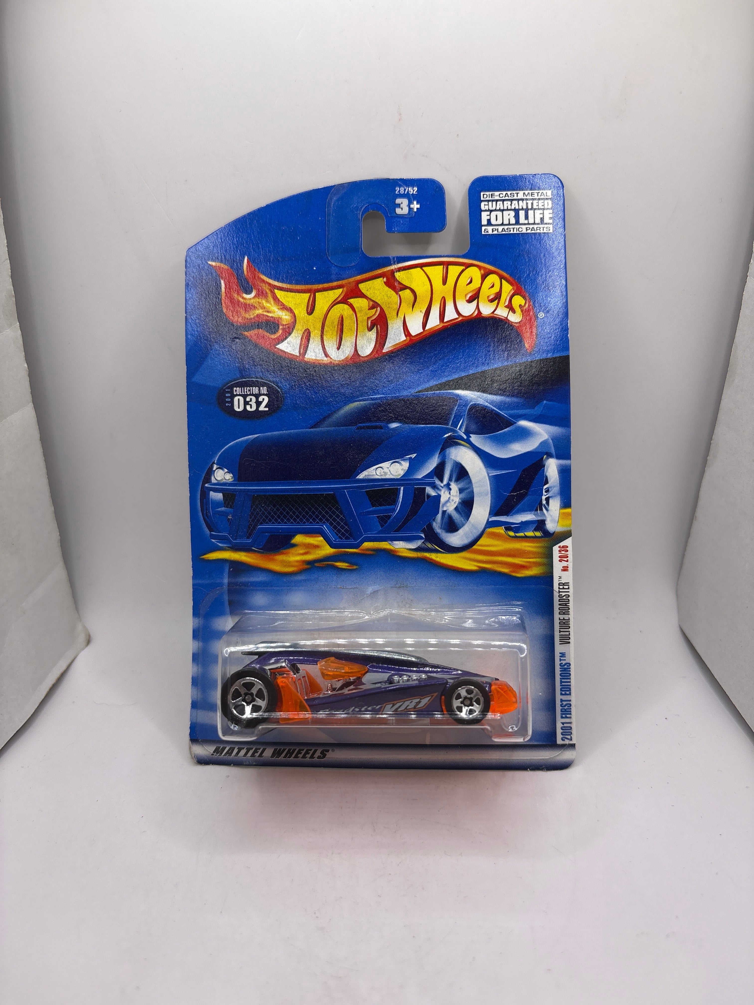Hot Wheels Vulture Roadster Diecast blue
