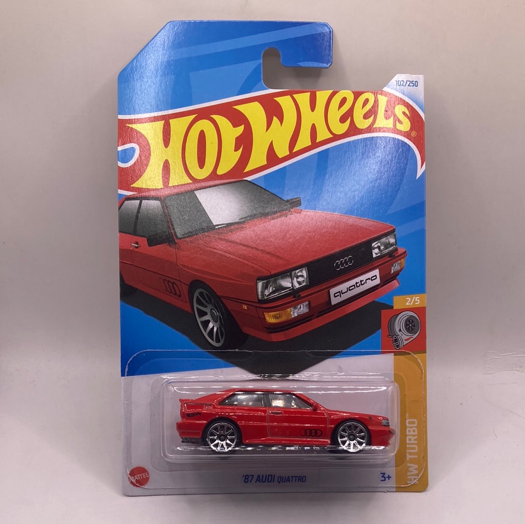 Hot Wheels 87 Audi Quattro Diecast