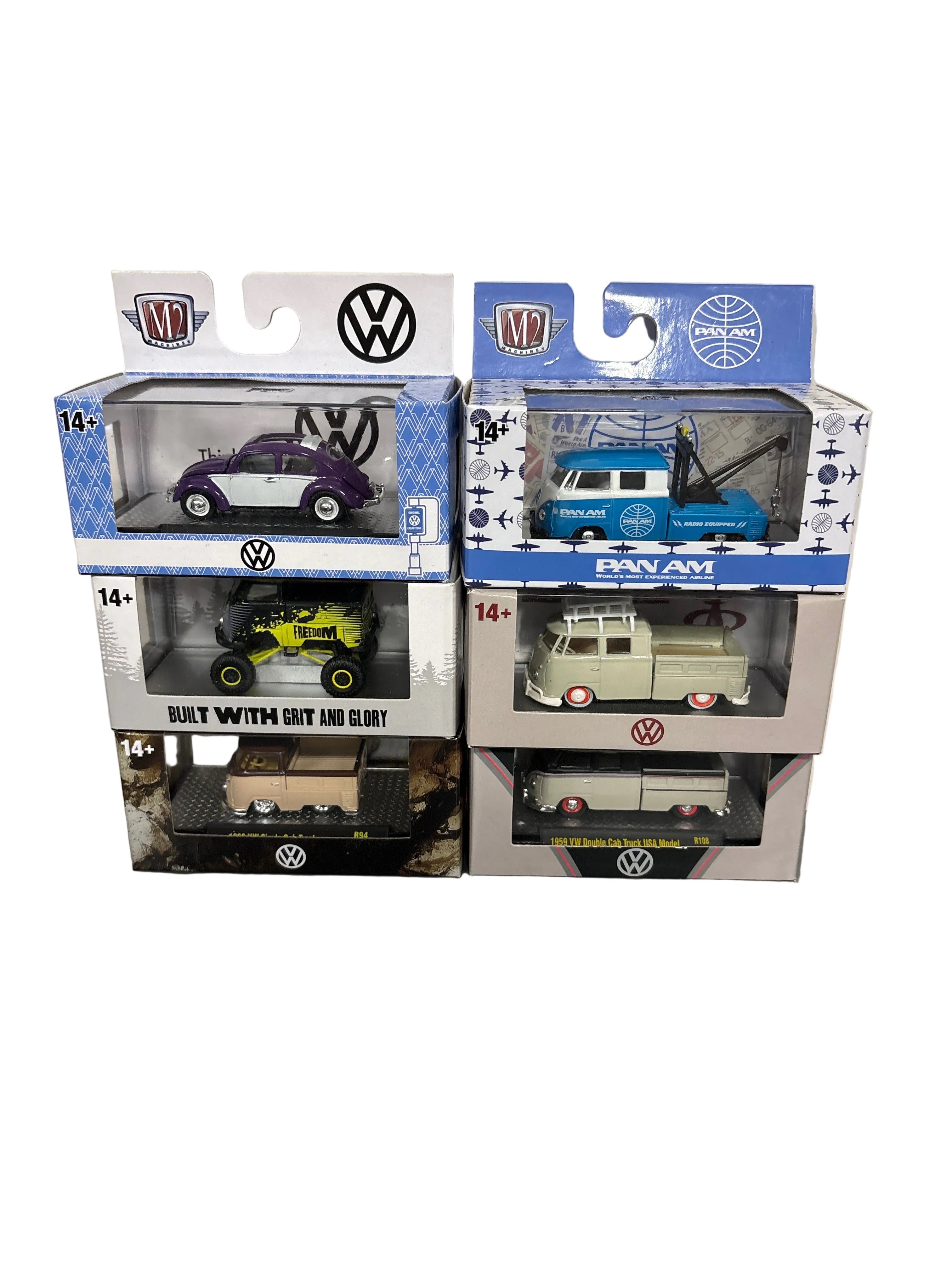 M2 Volkswagen 6 Pack Diecast