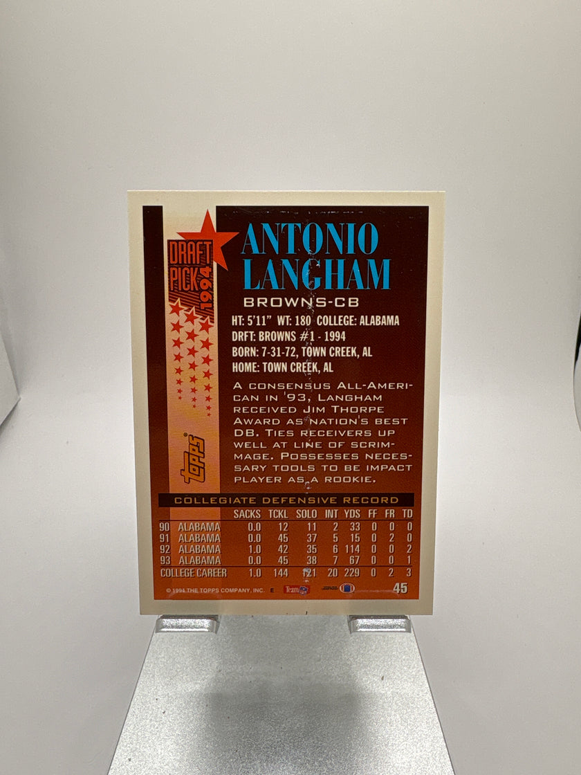 Topps Antonio Langham