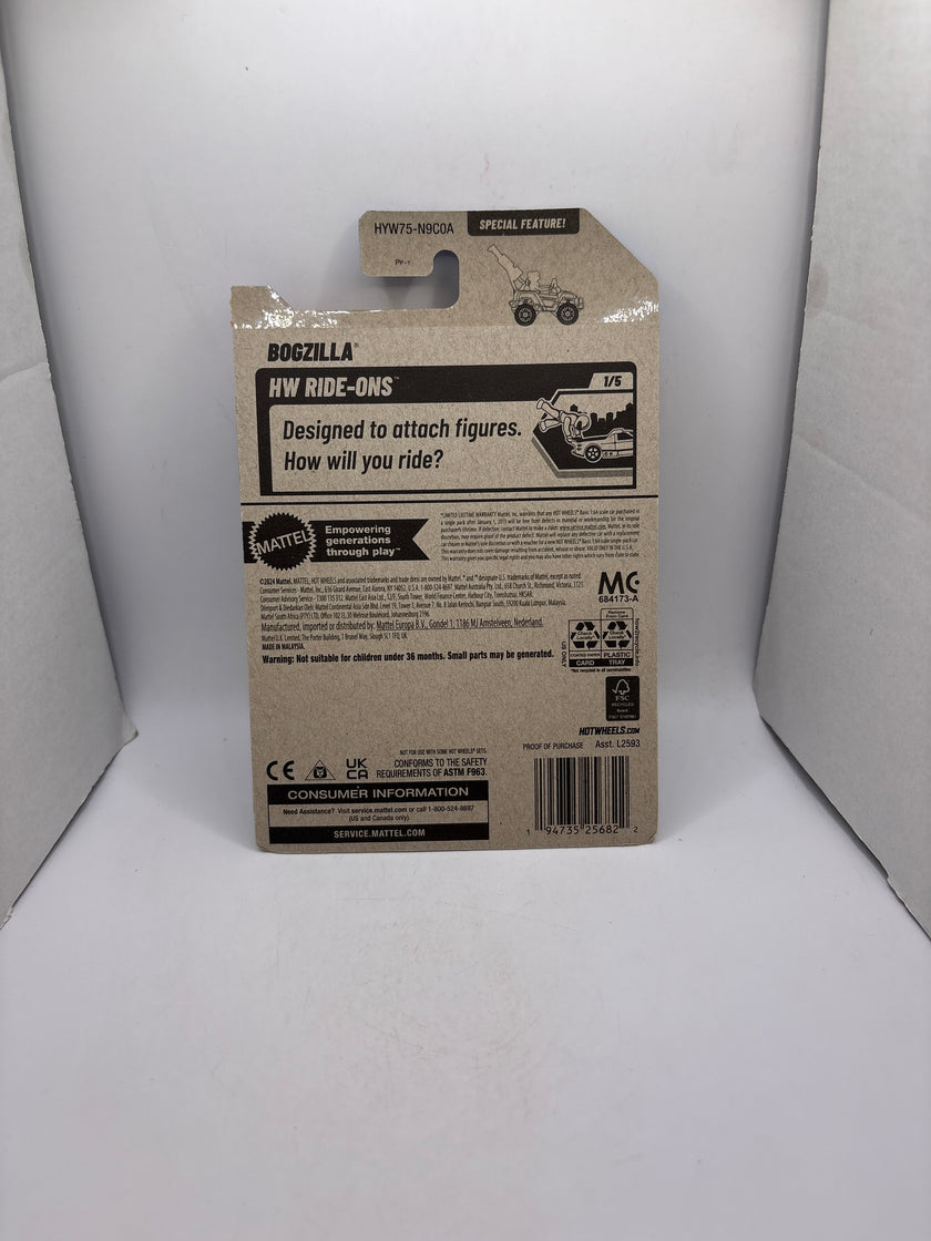 Hot Wheels Bogzilla Diecast Silver