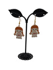 Horror Film Small Character Earrings