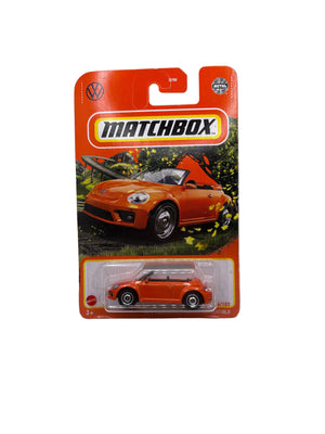 मैचबॉक्स 2019 वोक्सवैगन बीटल कन्वर्टिबल डाइकास्ट