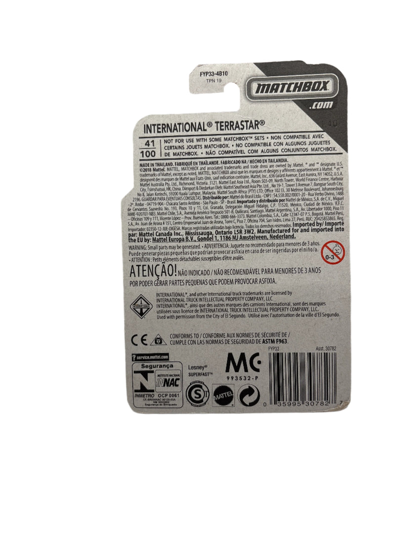 Matchbox International Terrastar Diecast