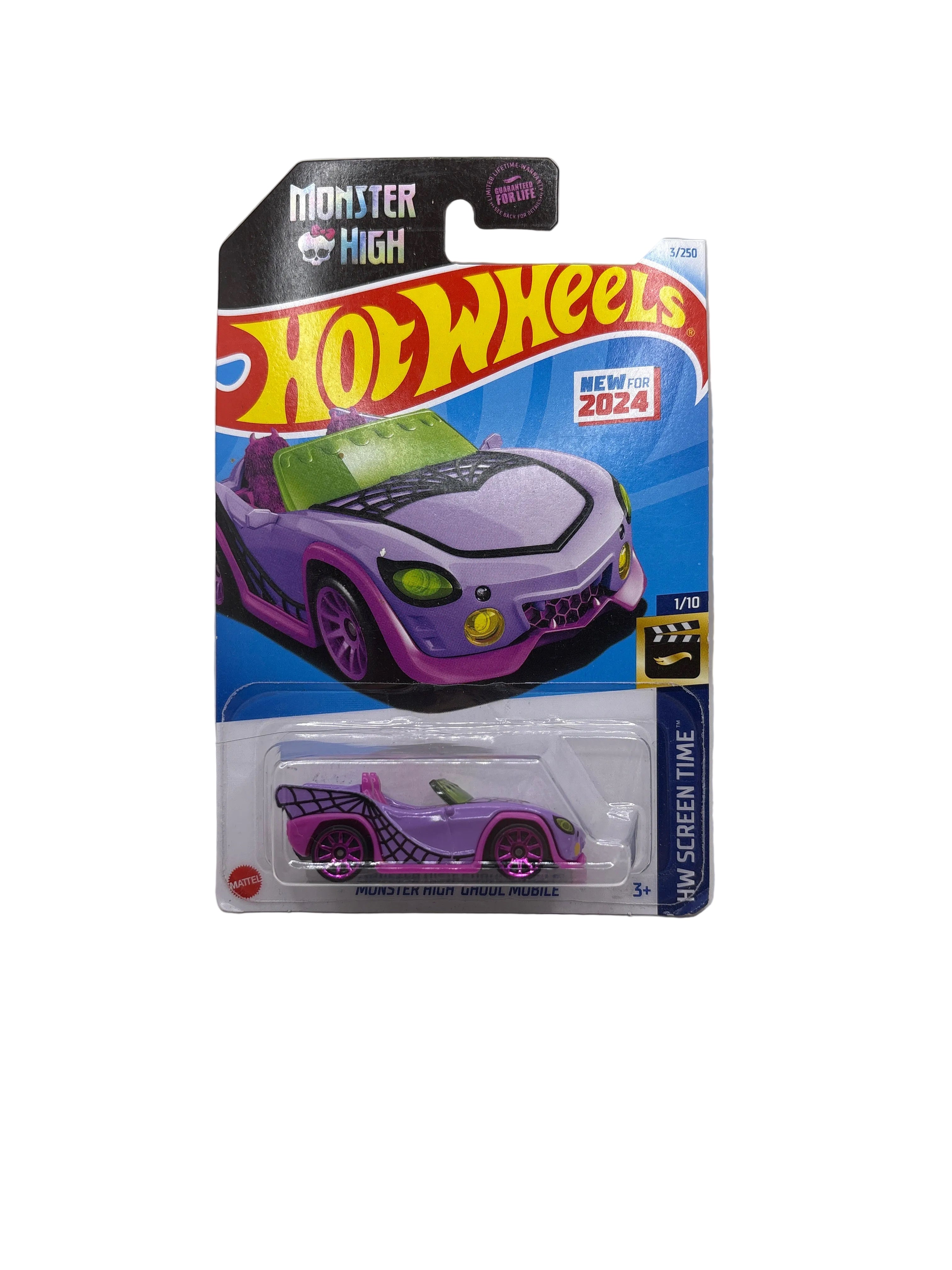 Hot Wheels Monster High Ghoul Mobile Diecast