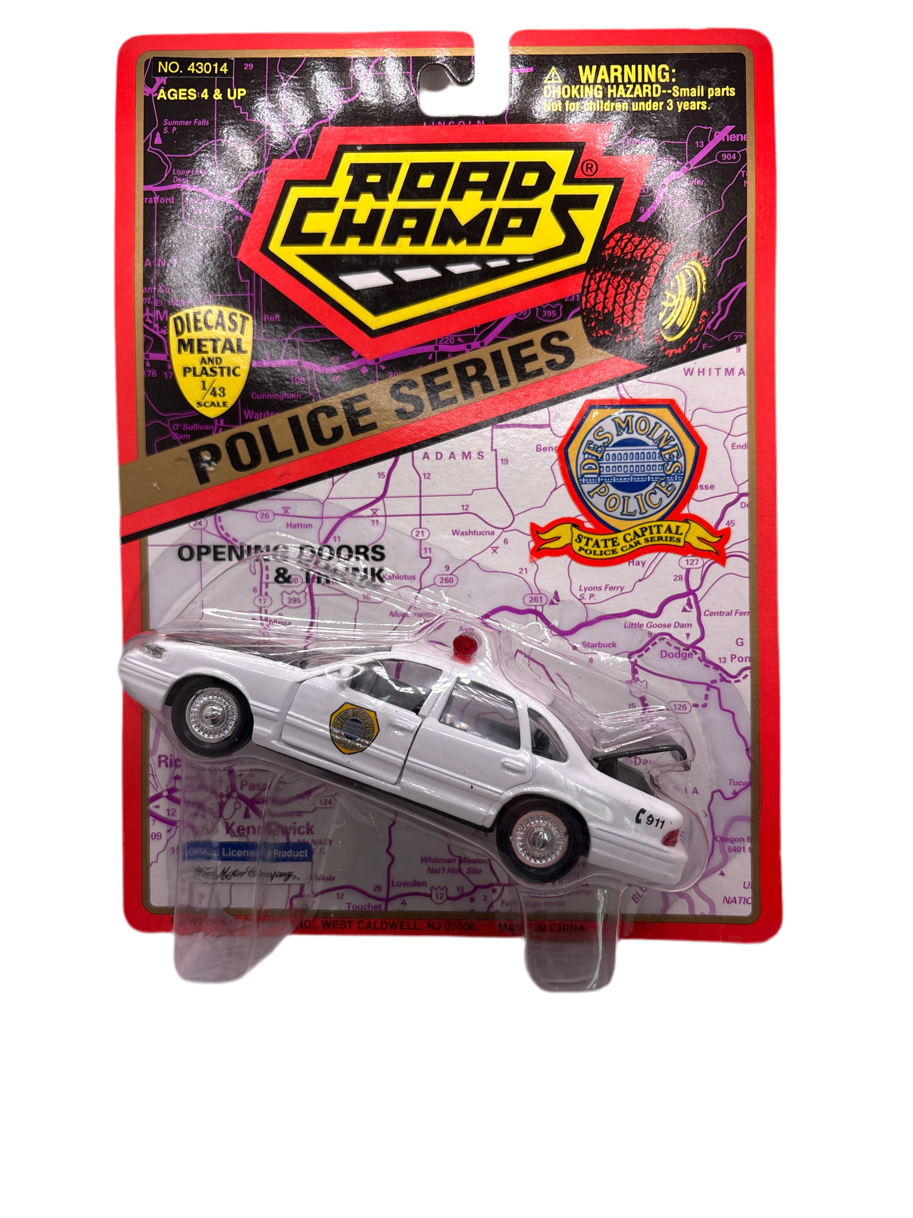 Road Champs Crown Victoria Diecast