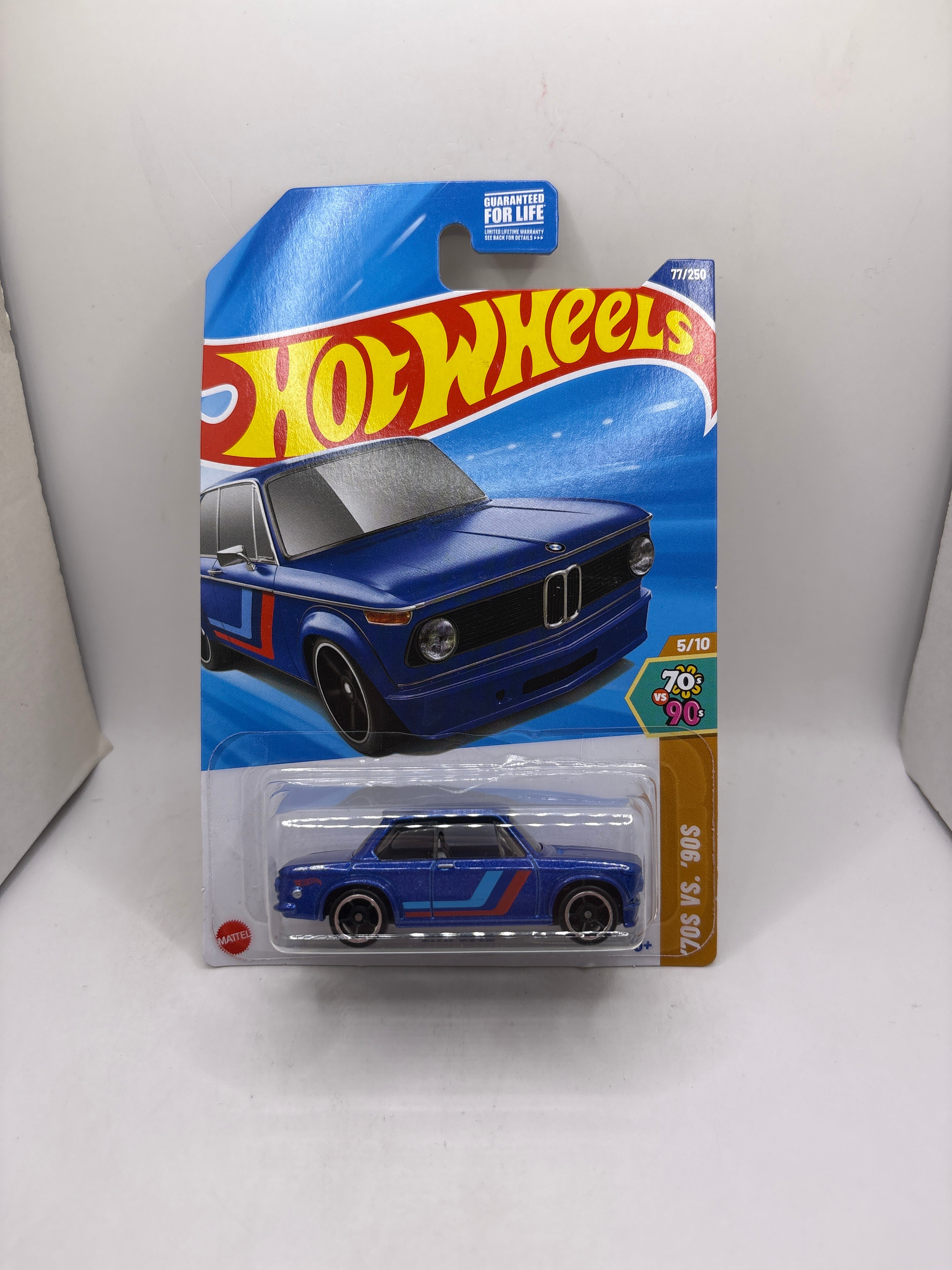 Hot Wheels BMW 2002 Diecast blue
