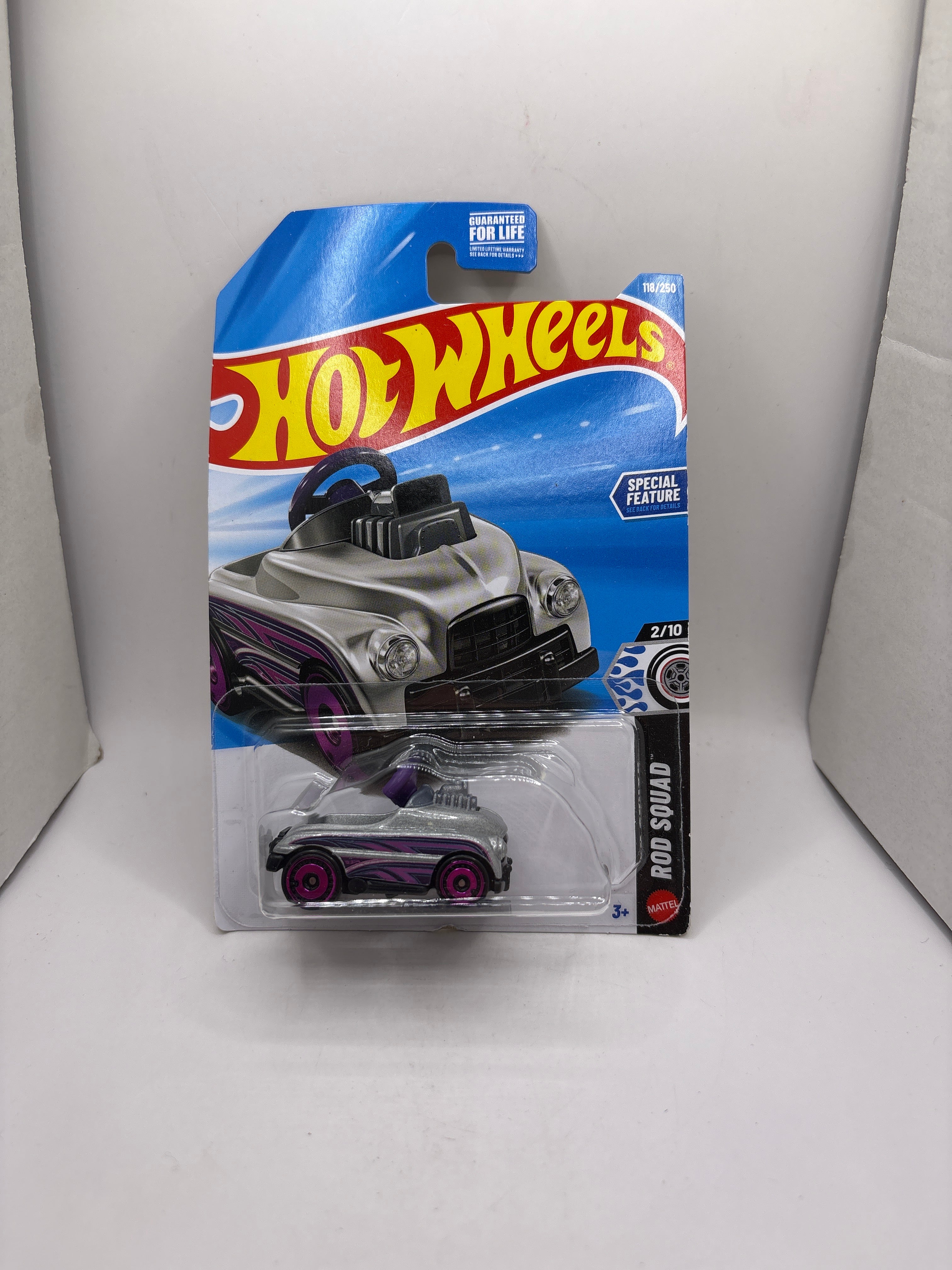 Hot Wheels Pedal Driver Diecast silver