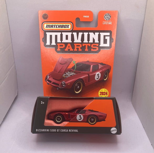 Matchbox Bizzarrini 5300 GT Corsa Revival Diecast