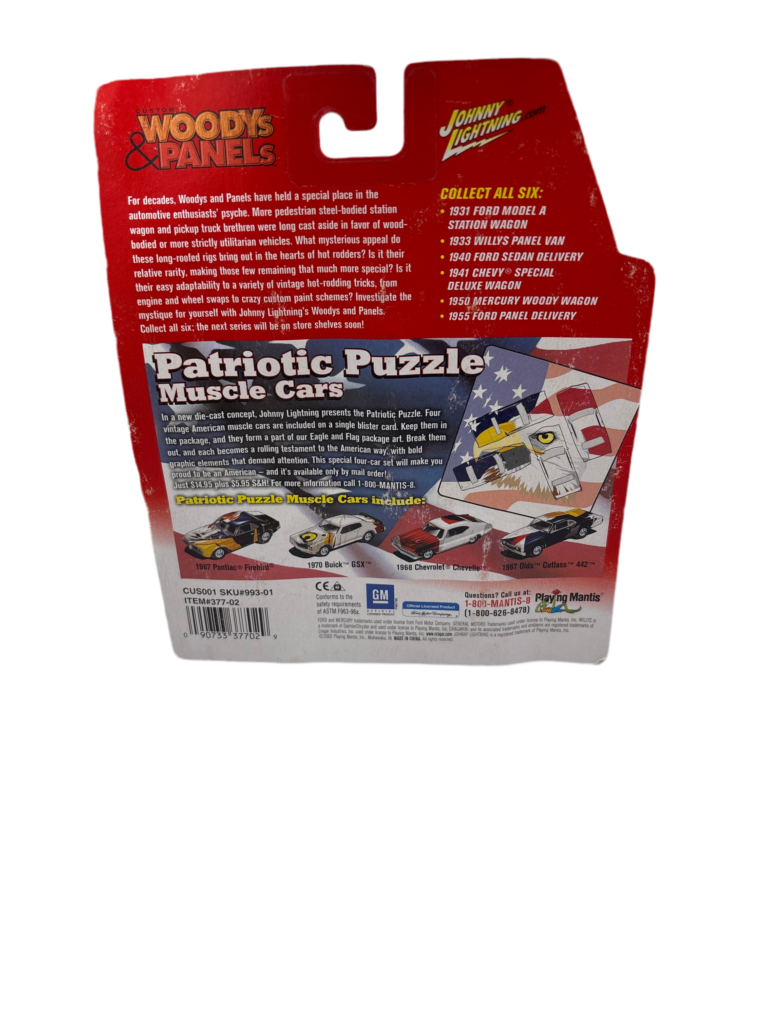 Johnny Lightning 40 Ford Sedan Delivery Diecast Blue