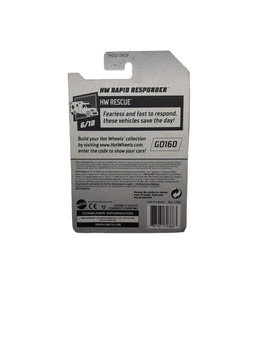 Hot Wheels HW Rapid Responder Diecast yellow