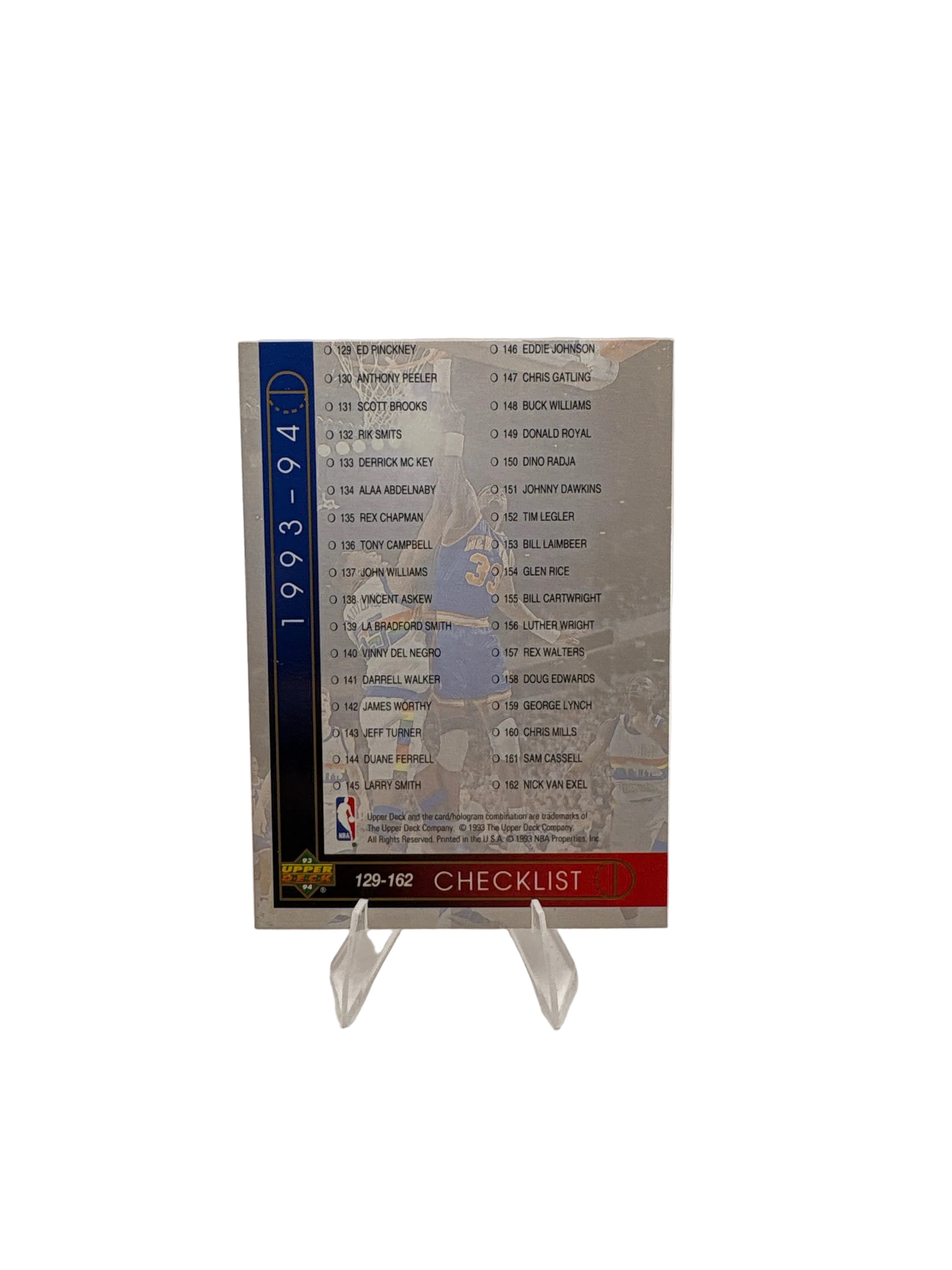 Upper Deck Checklist