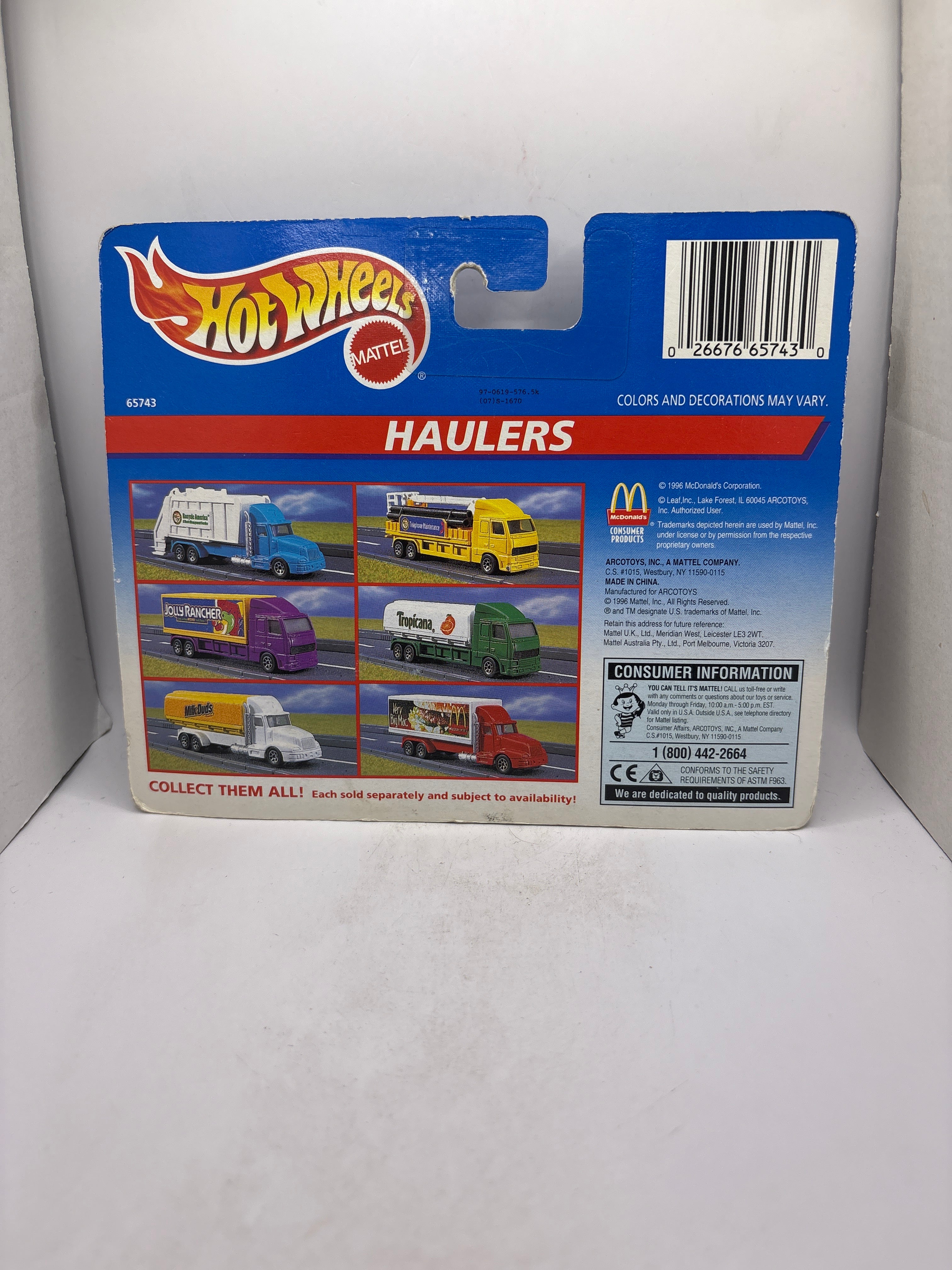 Hot Wheels Haulers Diecast
