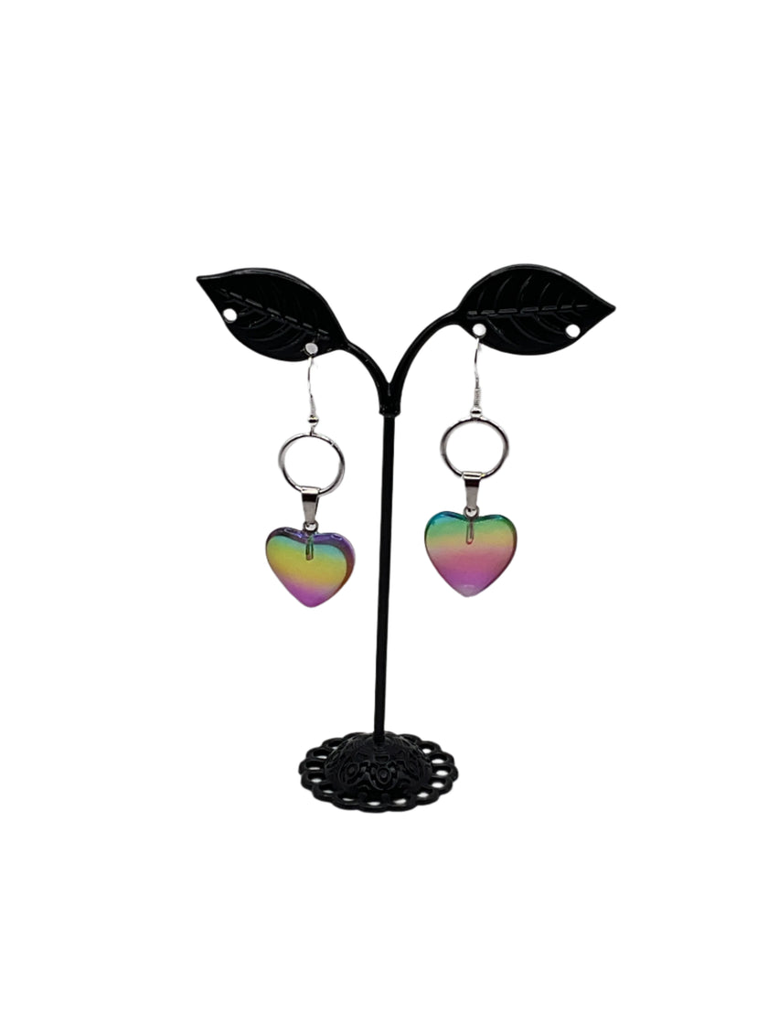 Heart earrings 2