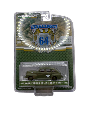 Greenlight 1942 Ford Fordor Deluxe Army Staff Car Diecast