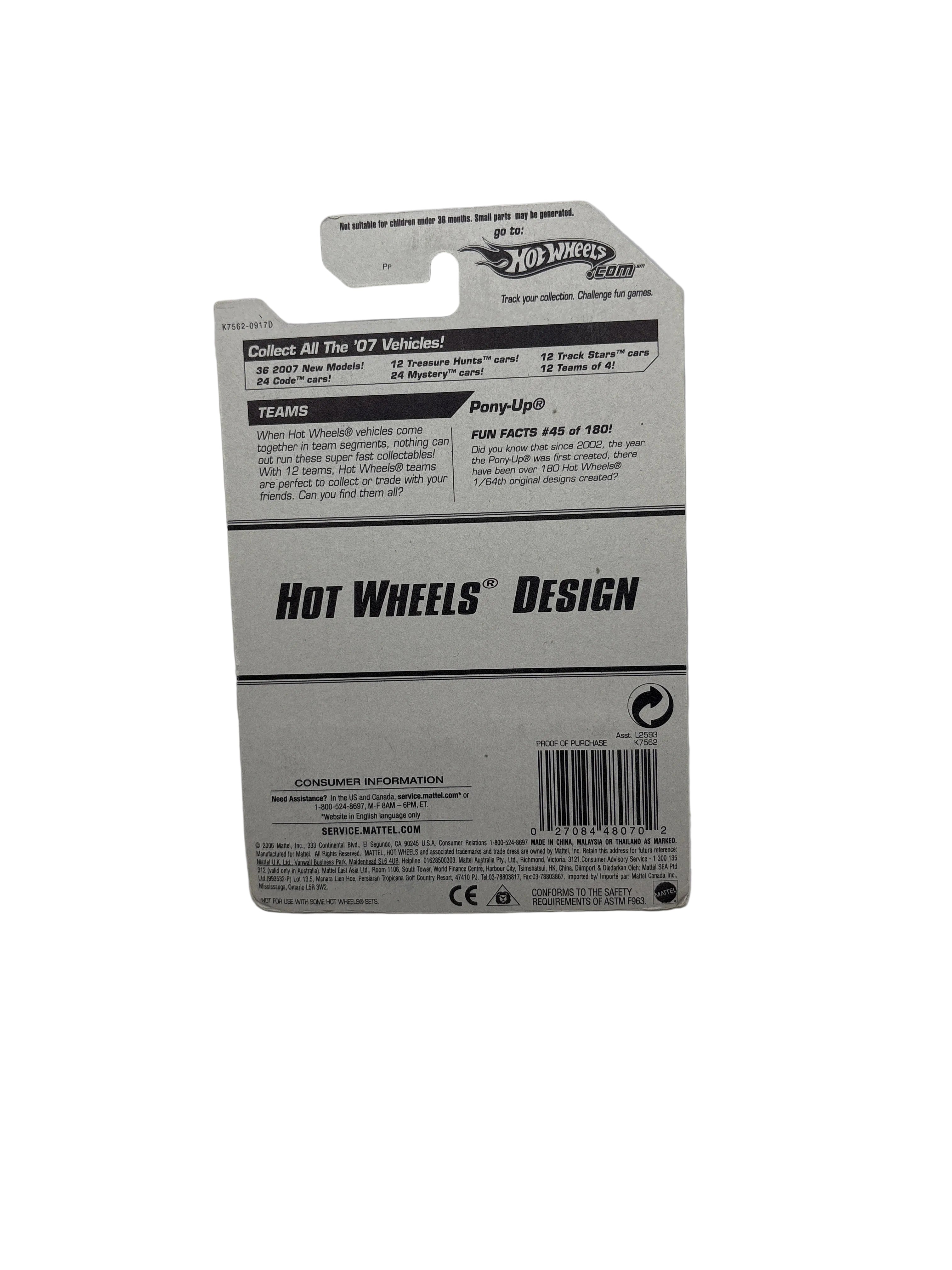 Hot Wheels Pony-Up Diecast