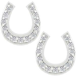 Horseshoe Stud Earrings