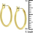 Small Golden Hoop Earrings