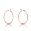 Small Rosegold Hoop Earrings