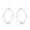 Elegant Rosegold Hoop Earrings