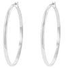 Classic Hoop (Rhodium Plated)