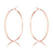 55mm Rose Gold Plated Classic Hoop Earrings