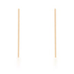 Carolee Gold Stainless Steel Line Drop Earrings