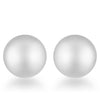 Julie Rhodium Sphere Stud Earrings