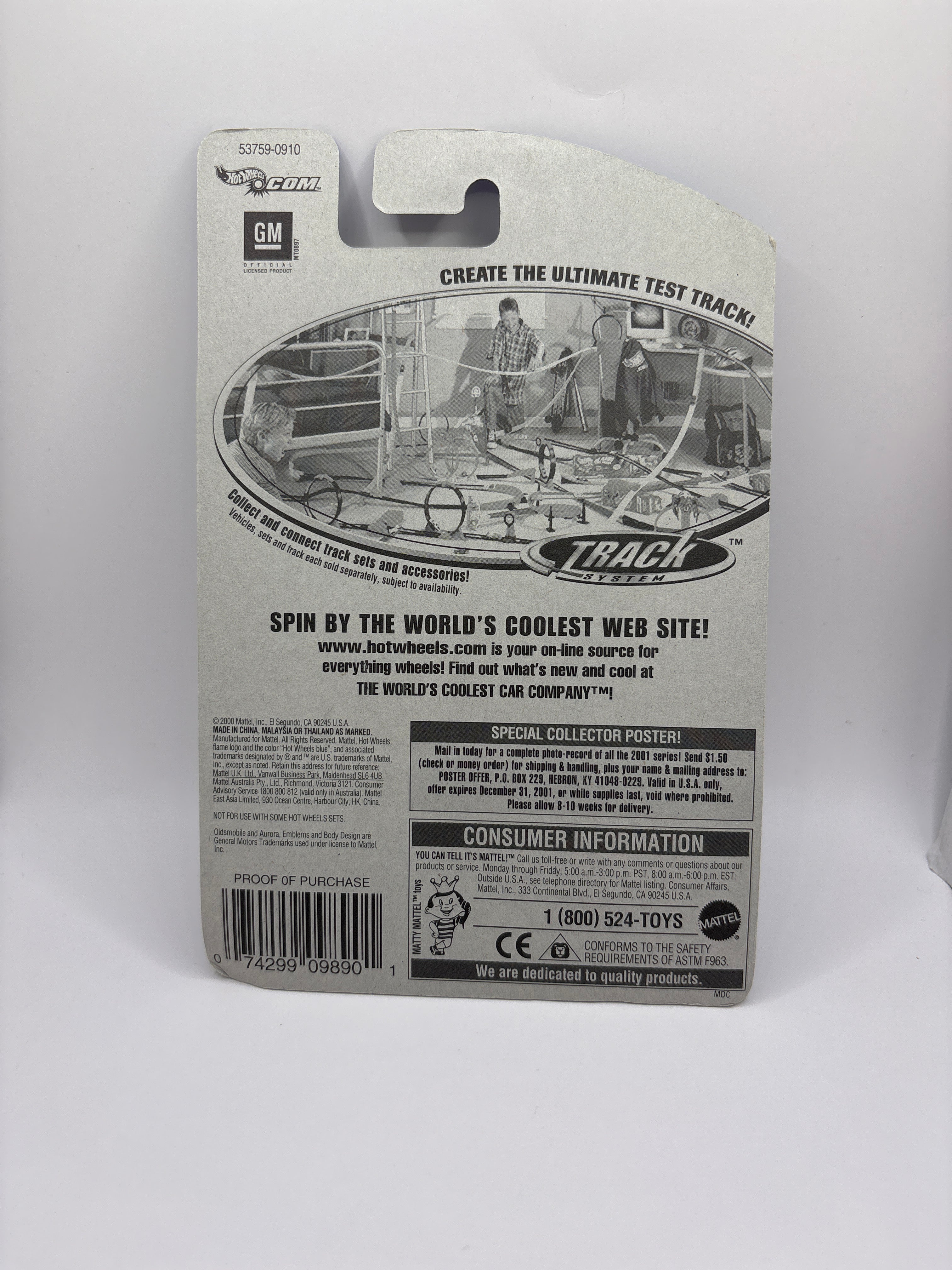 Hot Wheels Oldsmobile Aurora Diecast