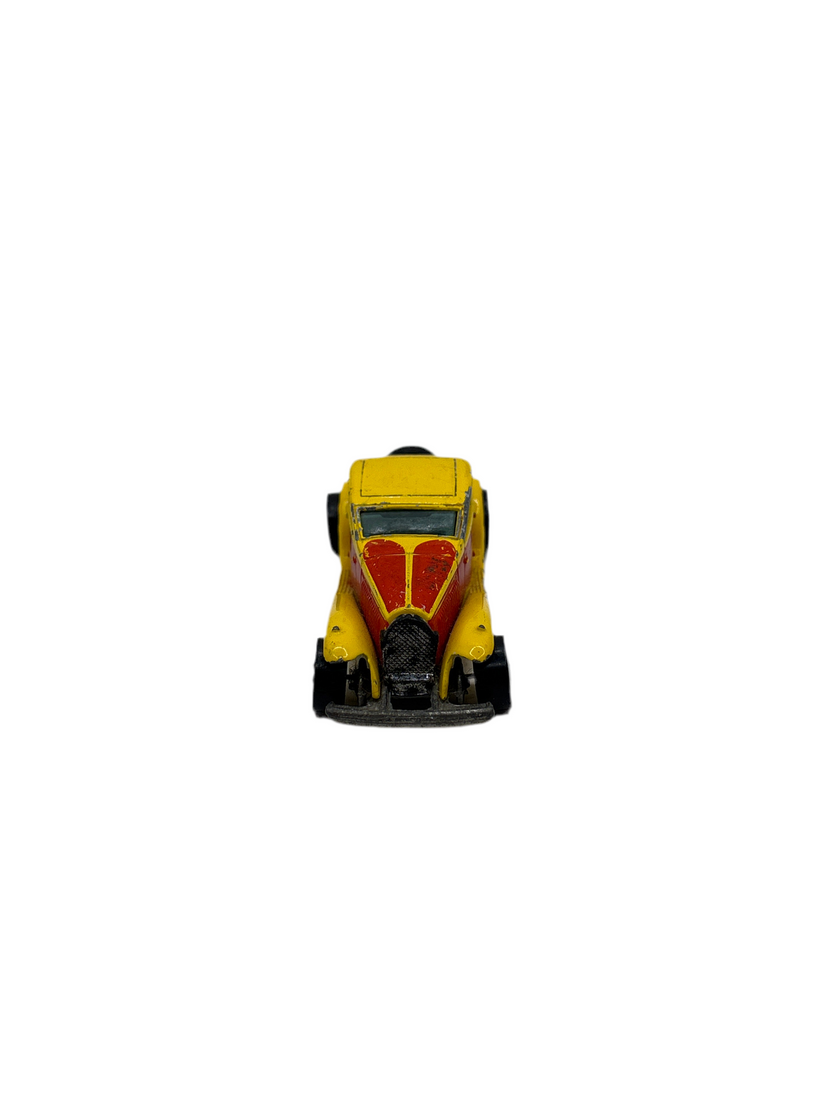 Hot Wheels 37 Bugatti Diecast yellow