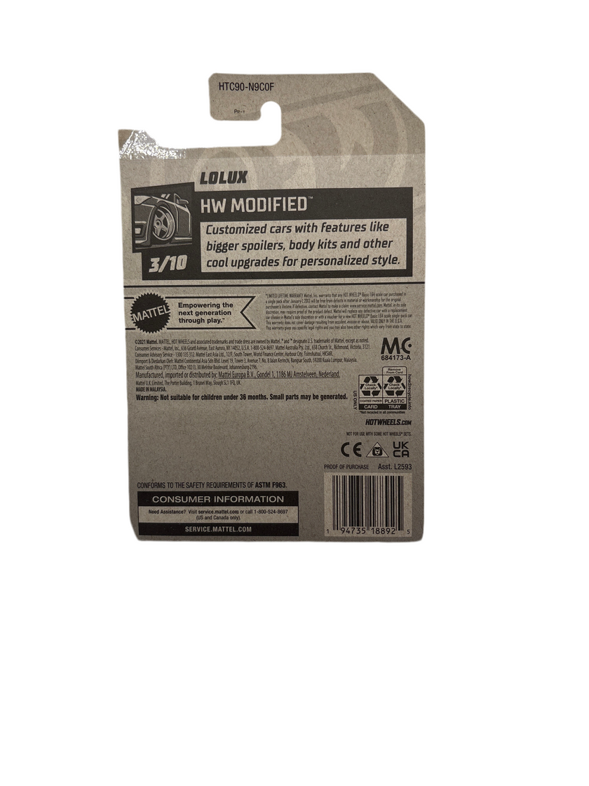 Hot Wheels Lolux Diecast