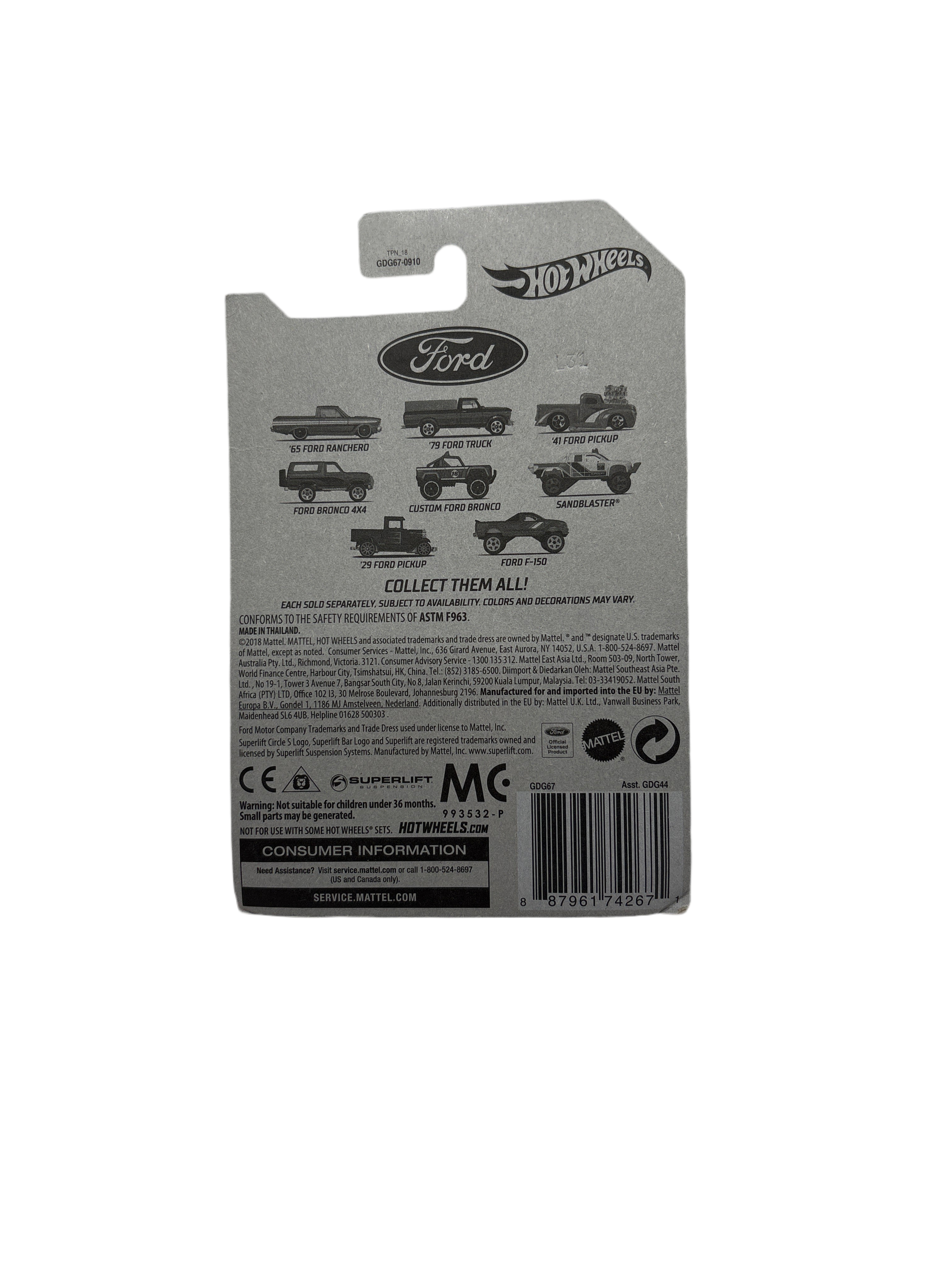 Hot Wheels Sandblaster Diecast white