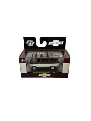 M2 1971 Chevrolet Van Beauville 10 Diecast black