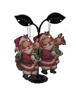 Country Christmas Earrings