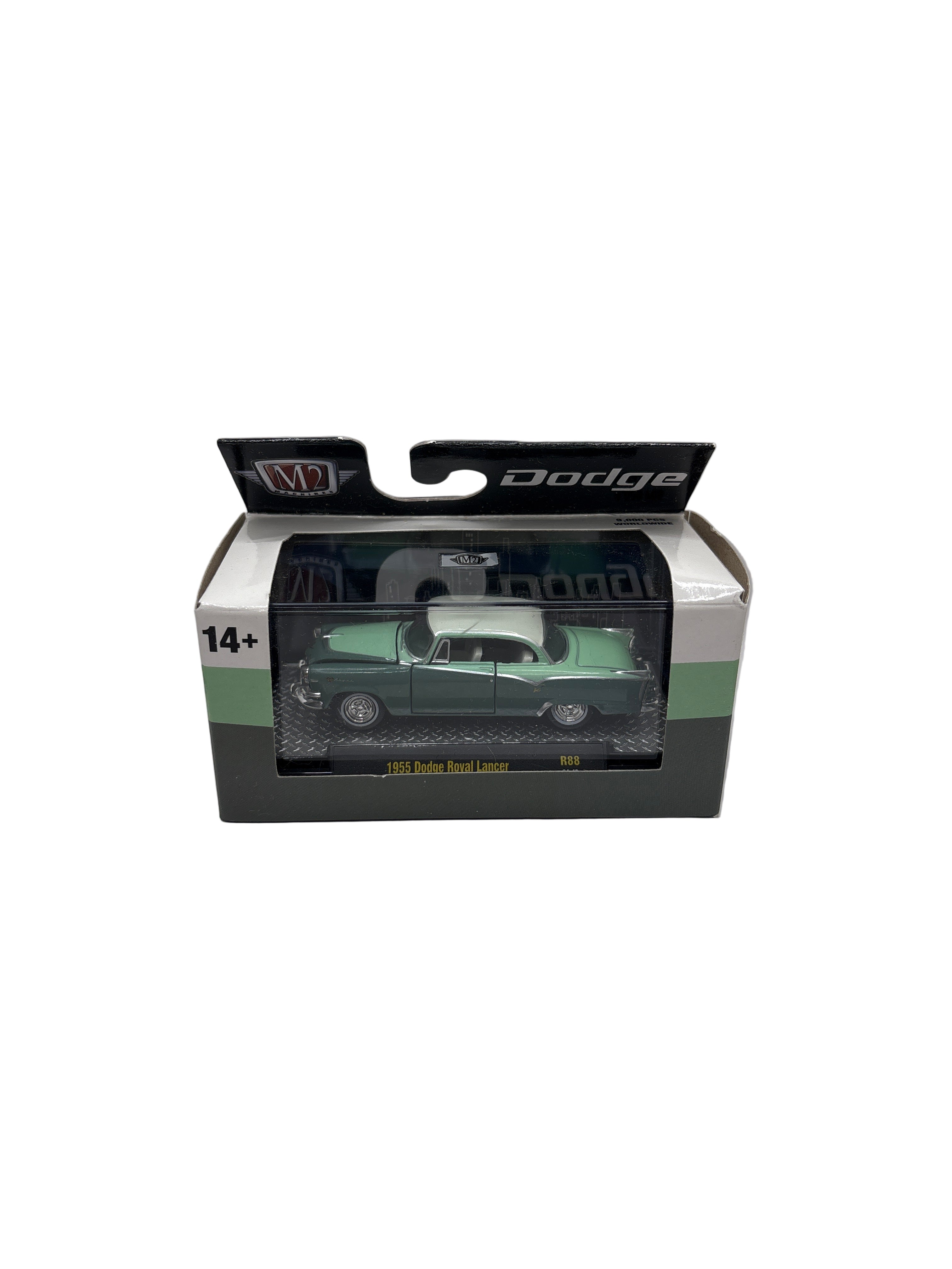 M2 1955 Dodge Royal Lancer Diecast green