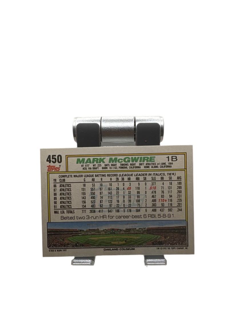 Topps Mark McGwire