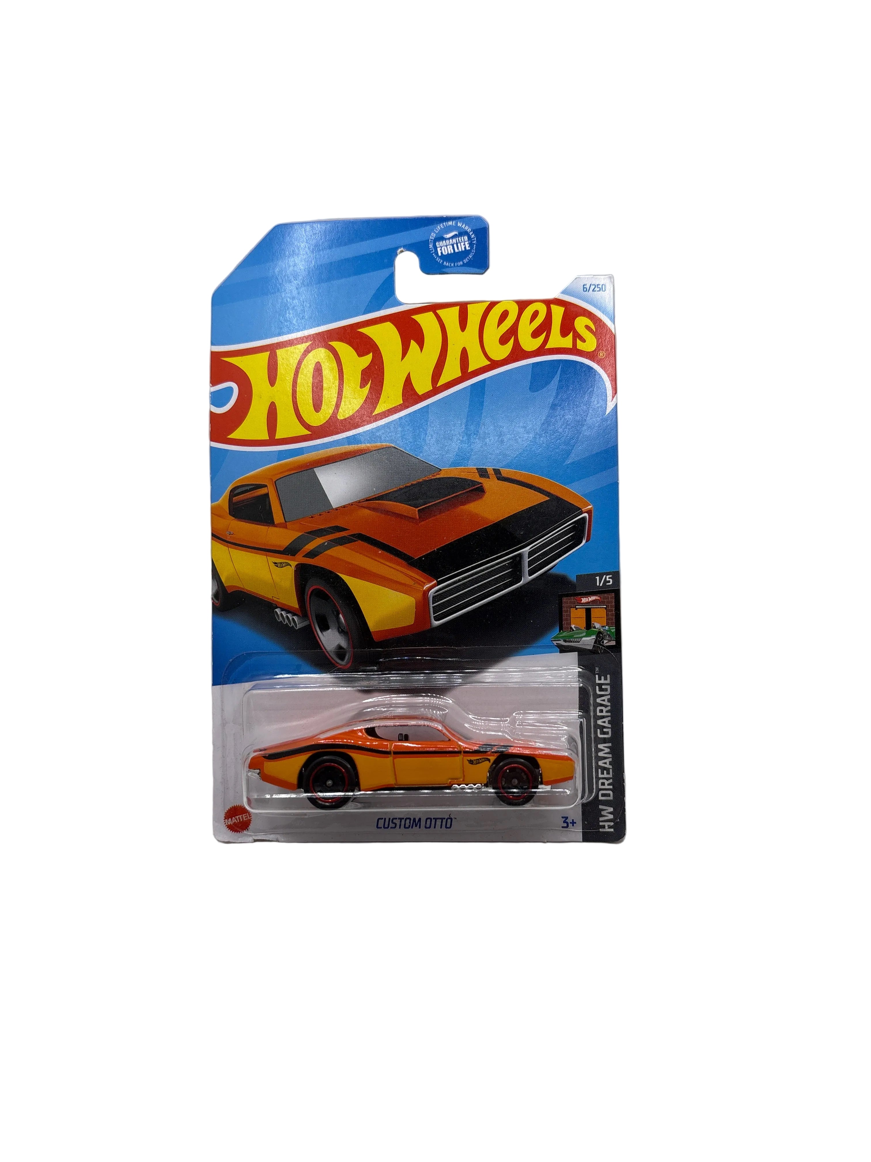 Hot Wheels Custom Otto Diecast orange