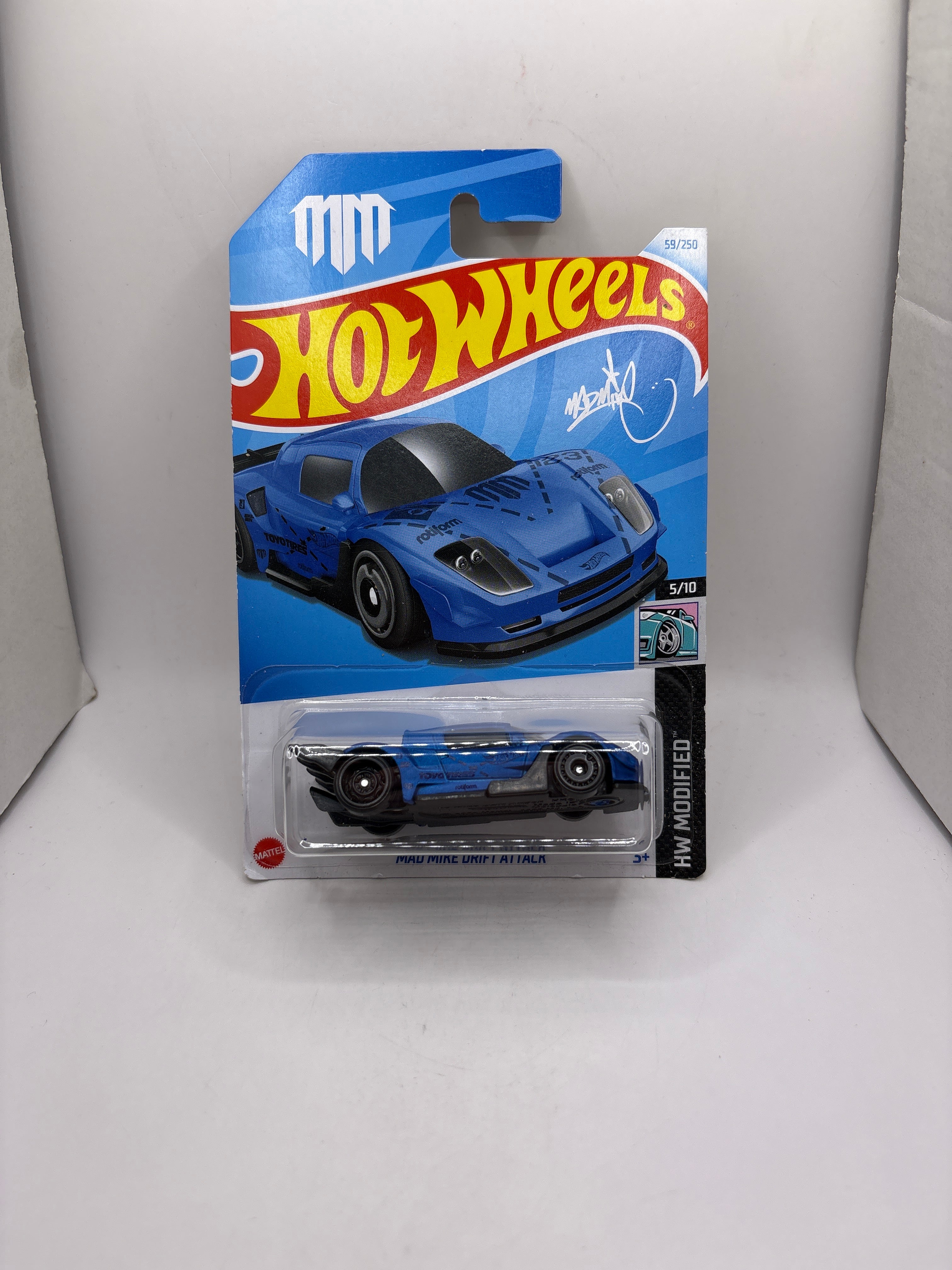 Hot Wheels Mad Mike Drift Attack Diecast