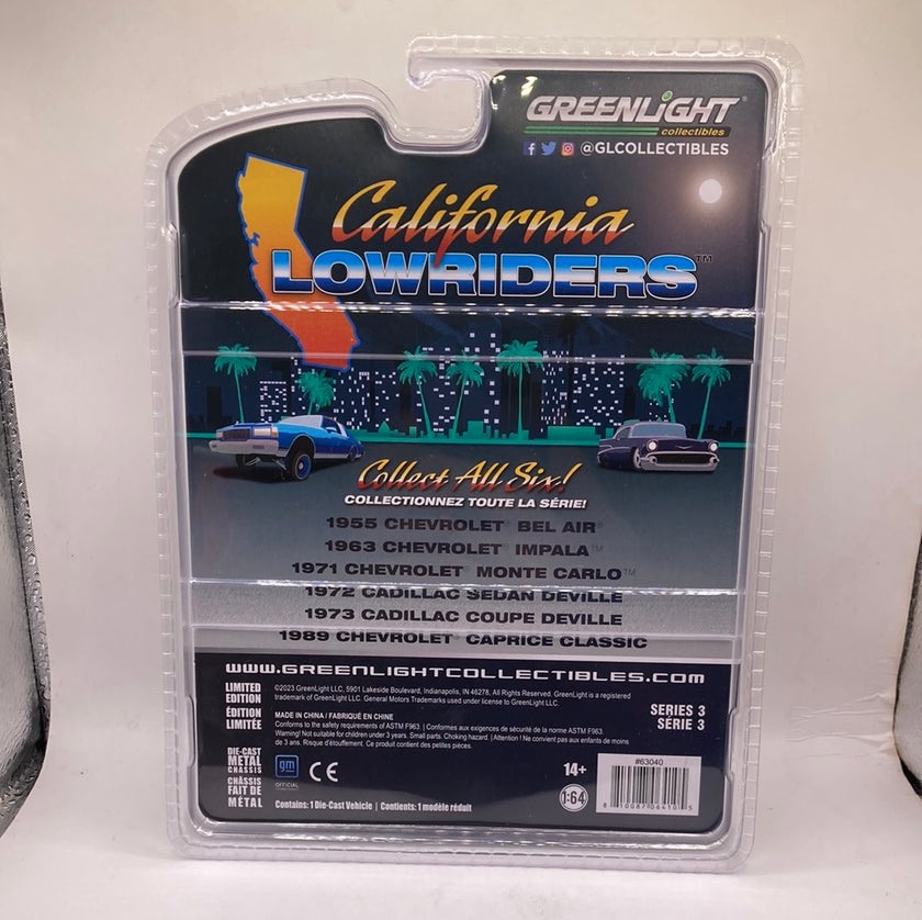 Greenlight 1972 Cadillac Sedan DeVille Diecast