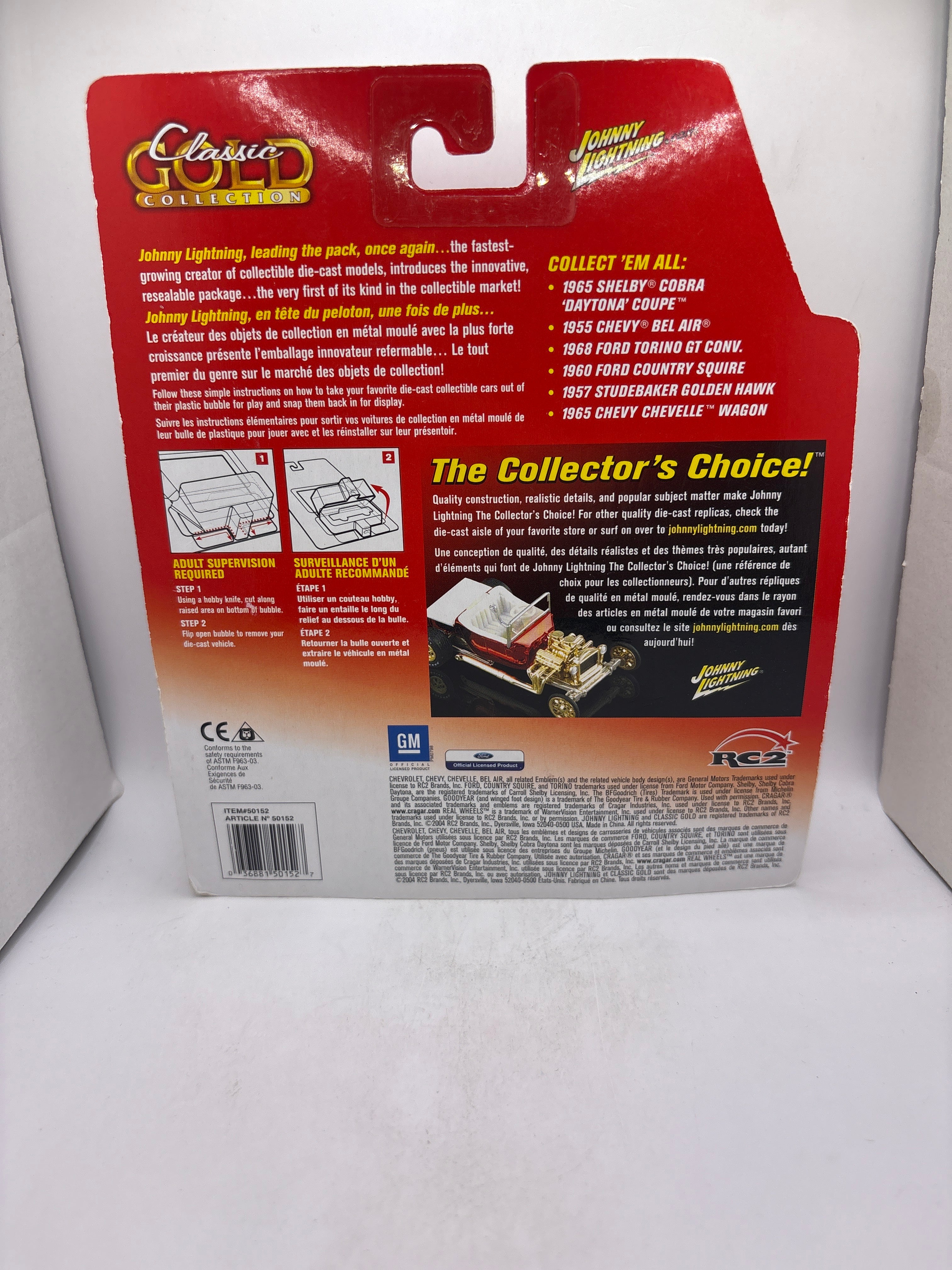 Johnny Lightning 1957 Studebaker Golden Hawk Diecast