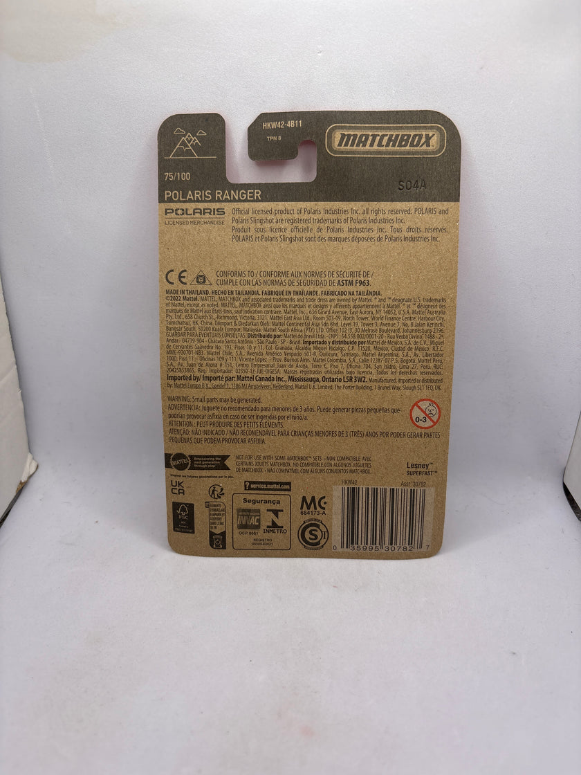 Matchbox Polaris Ranger Diecast