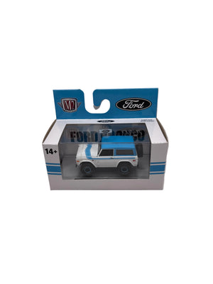 M2 1976 Ford Bronco Diecast white