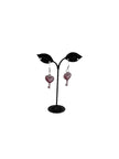 Heart Key Earrings