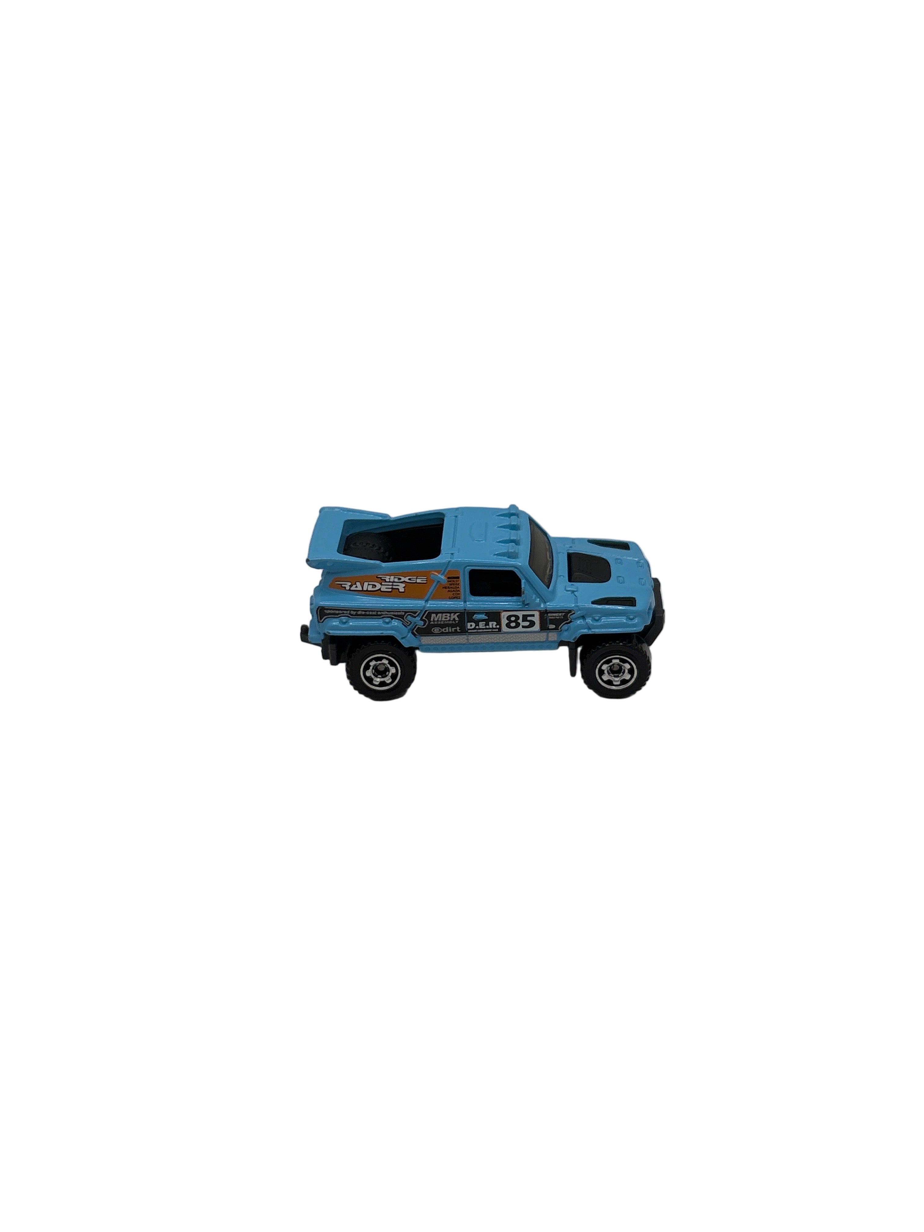 Matchbox Ridge Raider Diecast blue