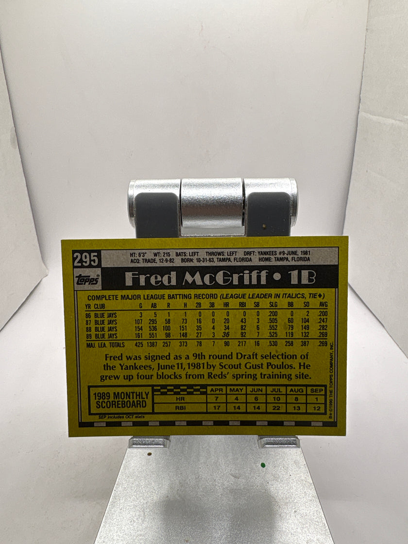 Topps Fred McGriff