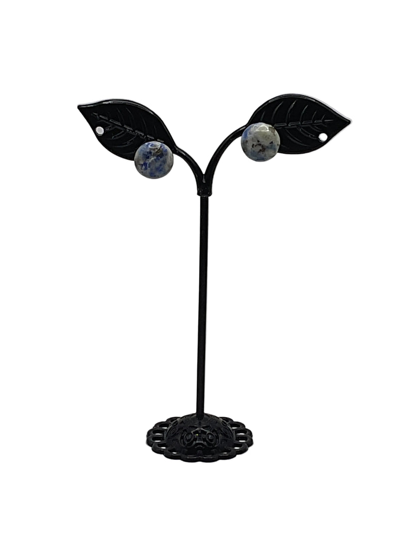 Round Stone Earrings