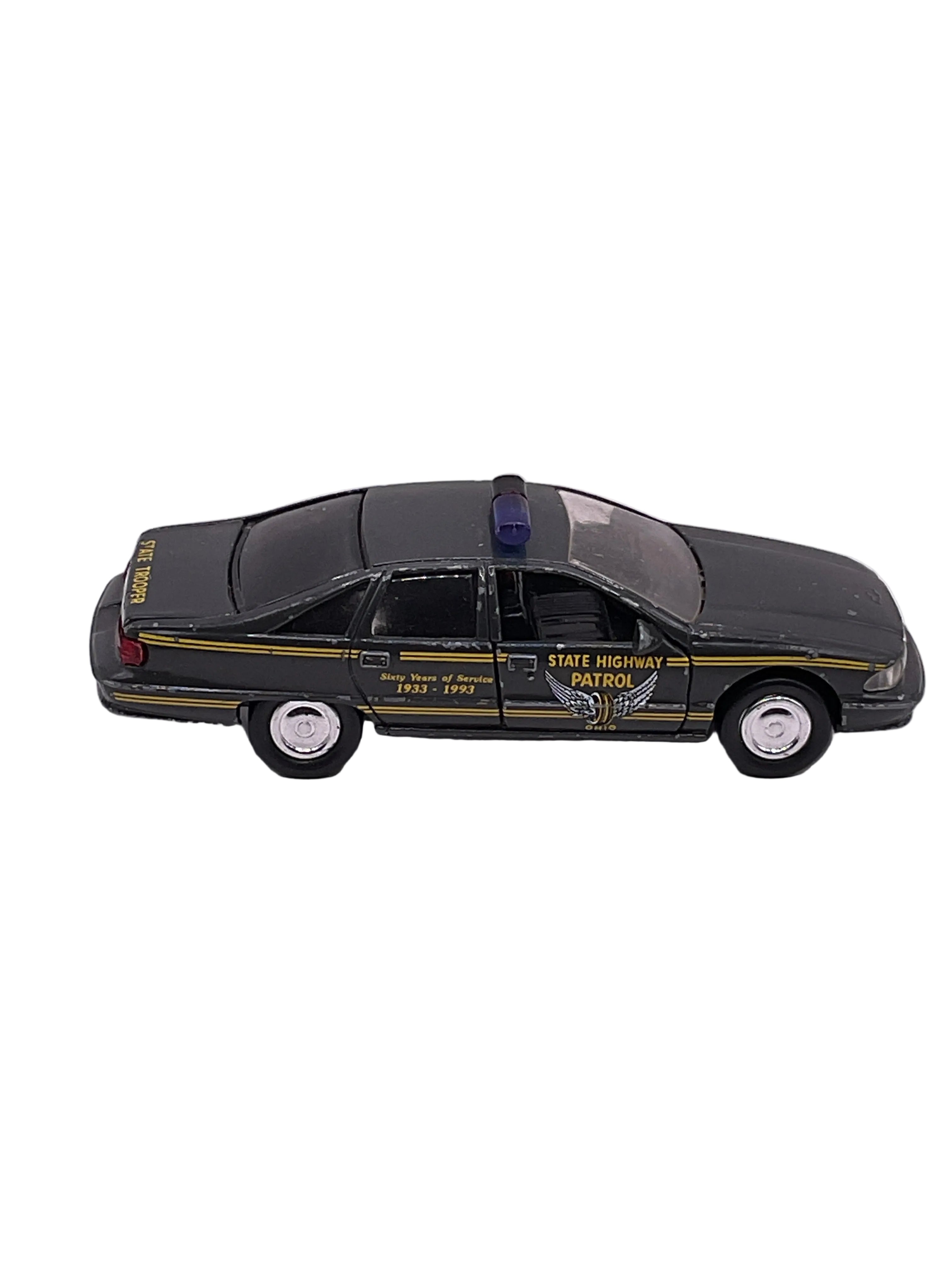 Road Champs ‘93 Chevrolet Caprice Diecast Gray