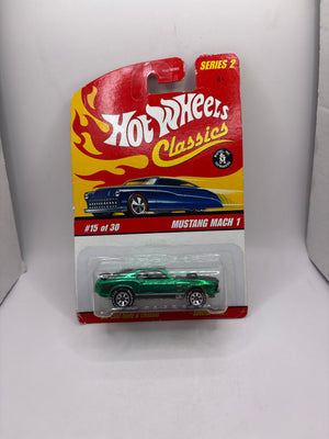 Hot Wheels Mustang Mach 1 Diecast green