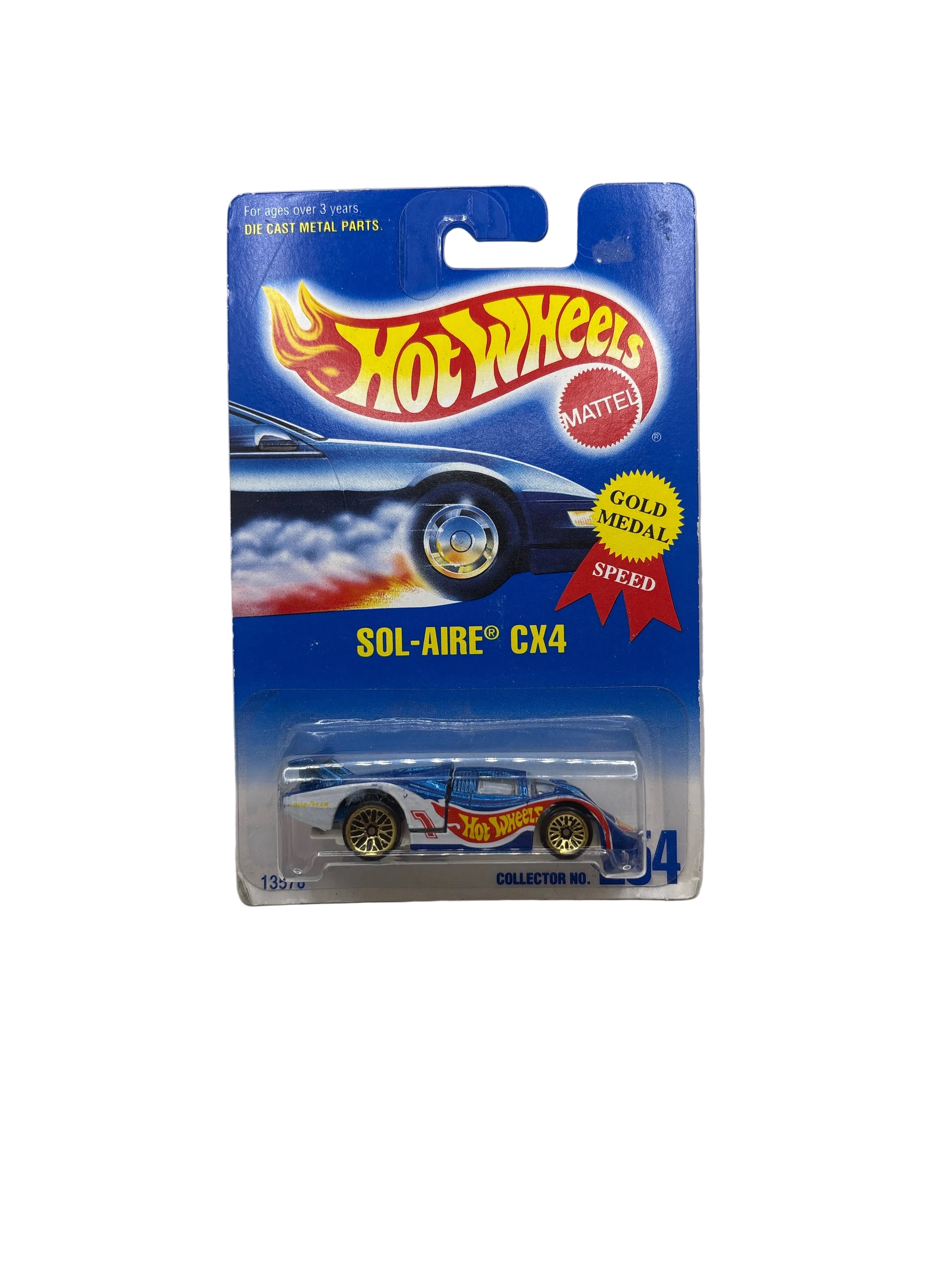 Hot Wheels Sol-Aire CX4 Diecast blue